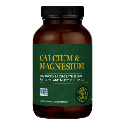 global healing calcium & mangesium supplement facts