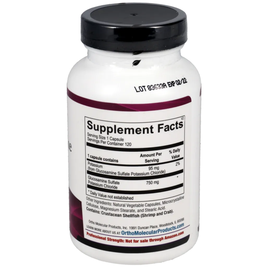 Glucosamine Sulfate Ortho Molecular Products