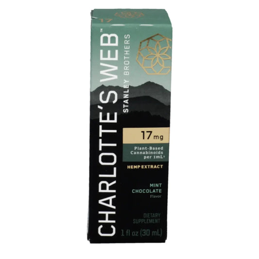 Charlotte's Web 17mg Mint Chocolate  - Supplement to support everyday stress, healthy sleep cycles