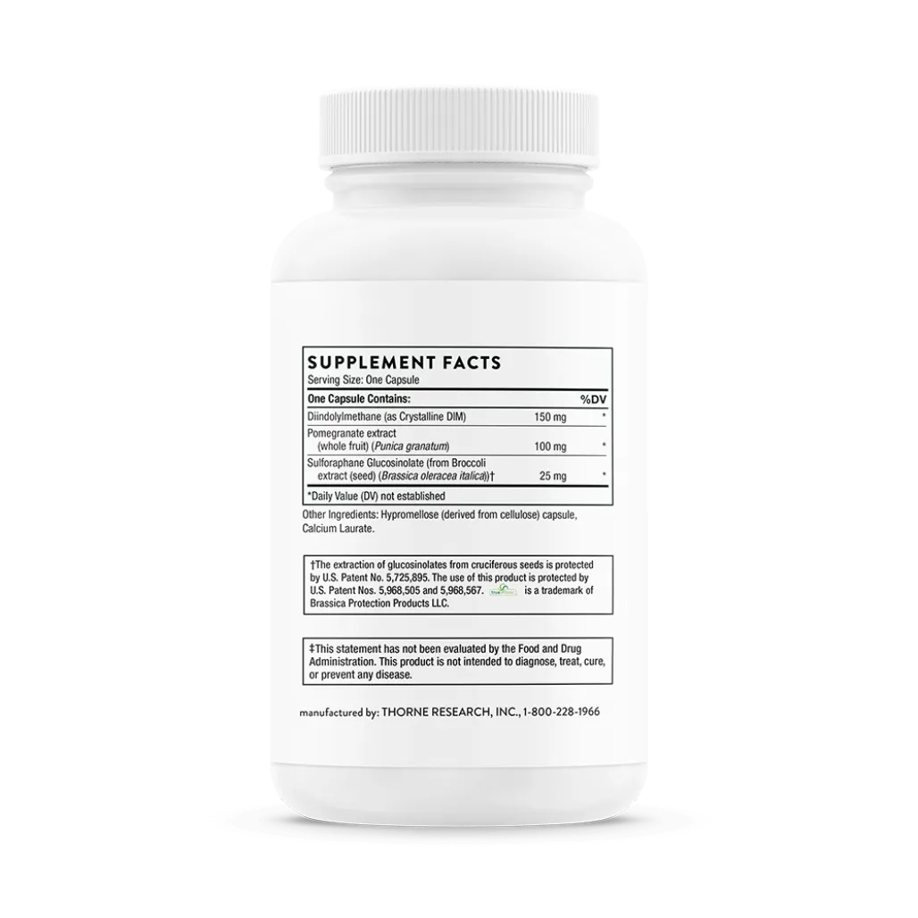 Thorne Hormone Advantage 60 caps supplement facts