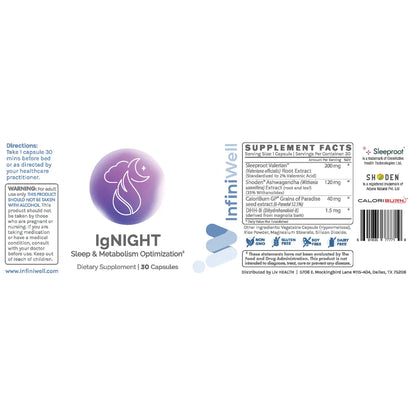 IgNIGHT- Restorative And Deep Sleep Support Infiniwell