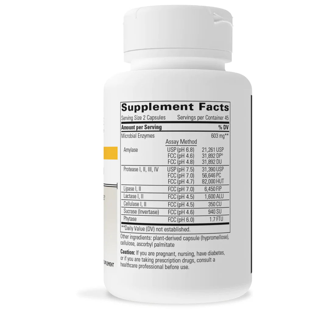 Integrative Therapeutics Similase Lipo 90 vegcaps supplement facts