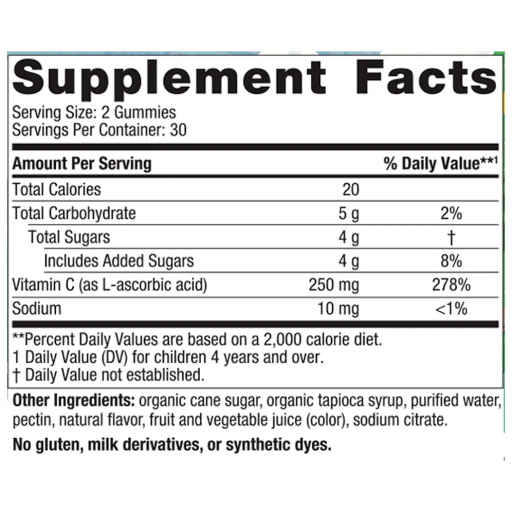 Kids Vitamin C Gummies by Nordic Naturals