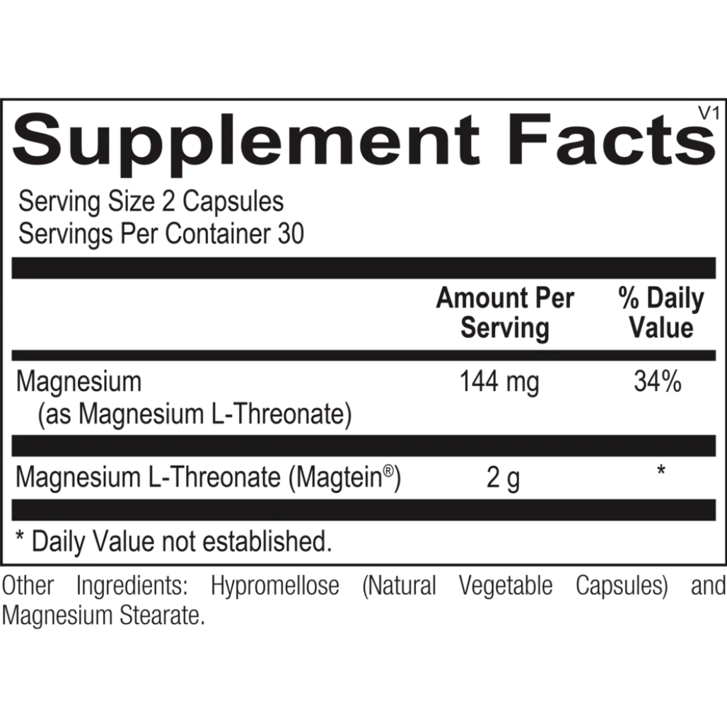 Mag Threonate &nbsp;by Ortho Molecular Products