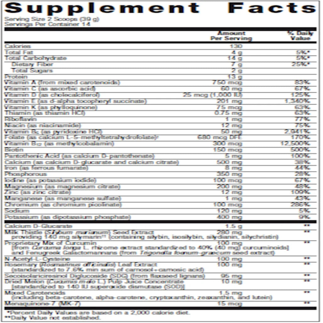 Metagenics Axis Endo - 546 grams