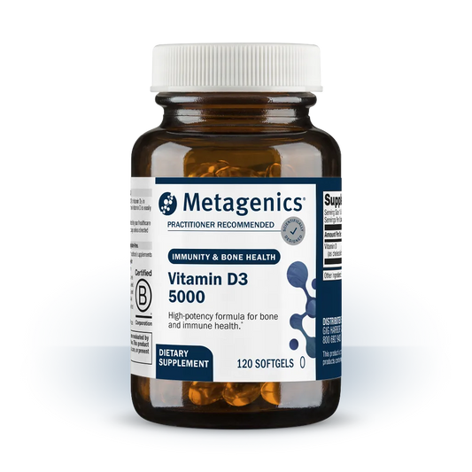 Metagenics D3 5,000 IU 120 Softgels