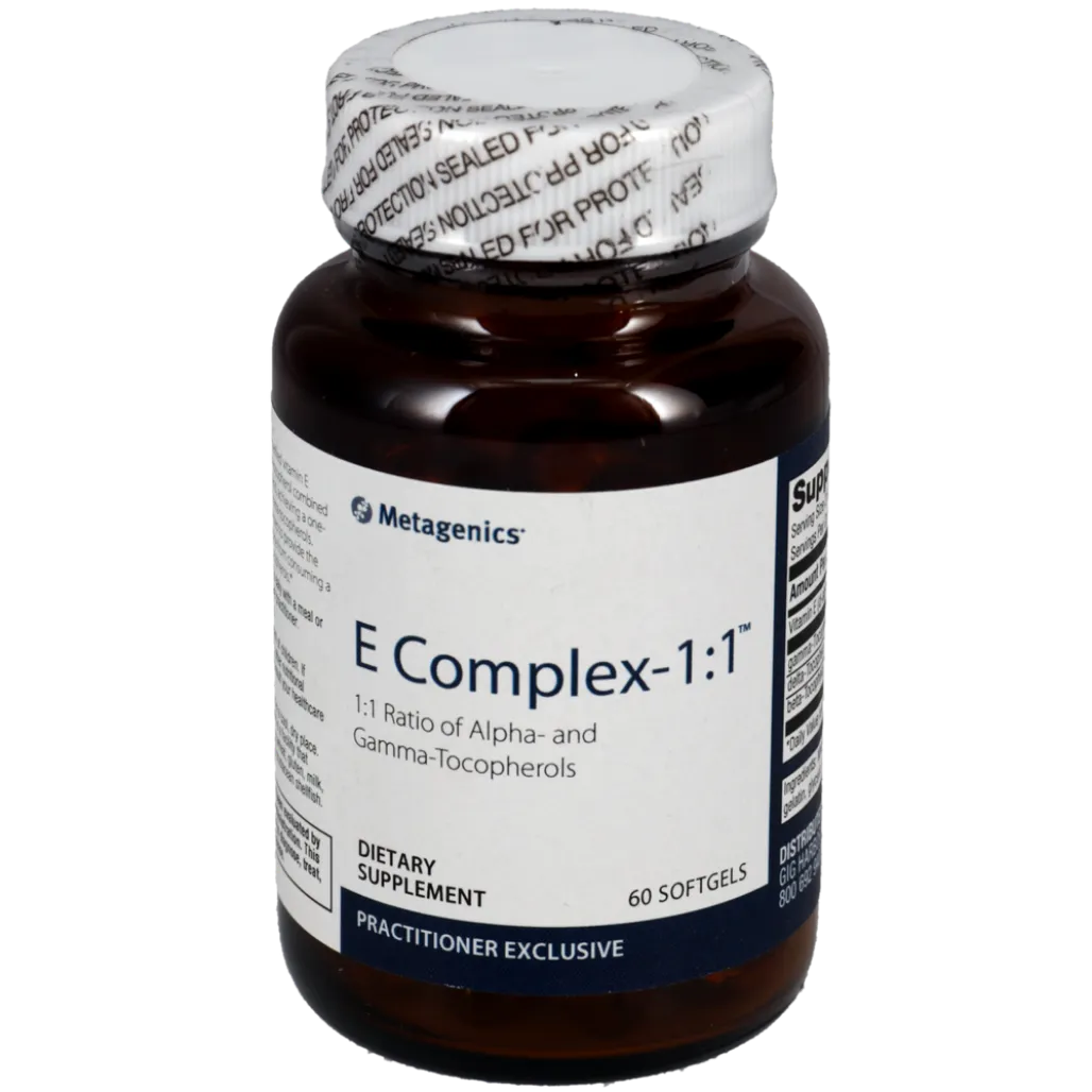 Metagenics E Complex 1:1 Supplement Facts