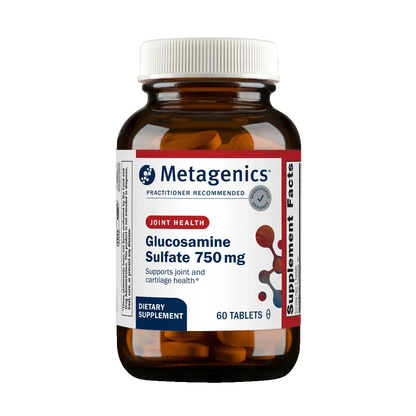 Metagenics Glucosamine Sulfate 750 mg Supplement Facts
