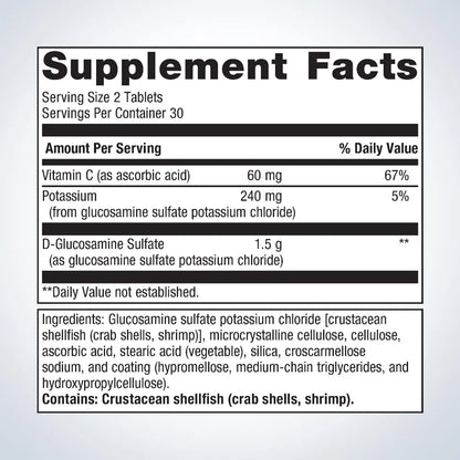 Metagenics Glutaclear supplement facts