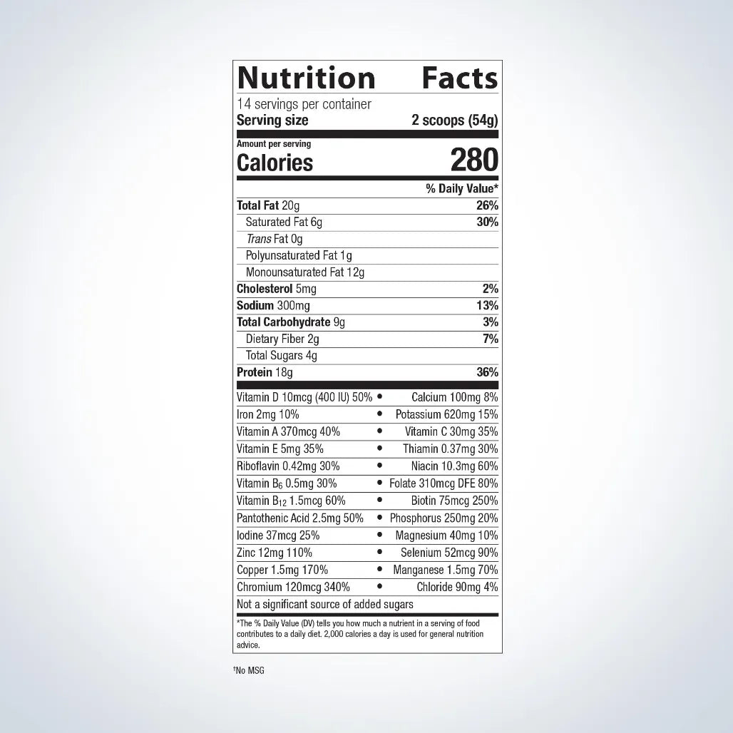 Metagenics Ketogenic Shake Chocolate - 14 servings