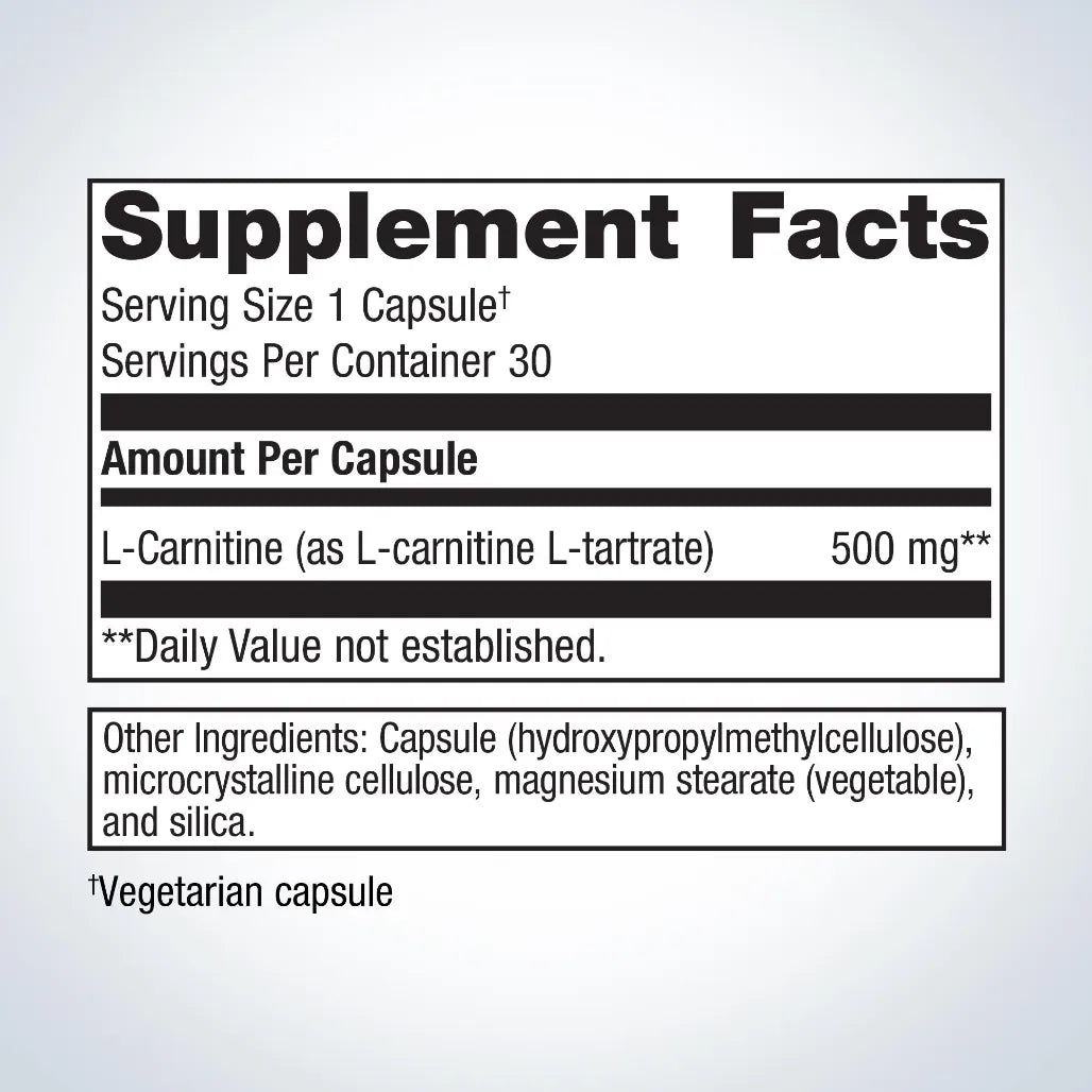 Metagenics L-Carnitine - 30 caps