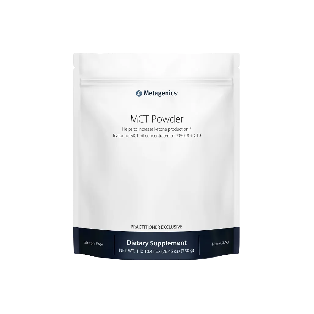 Helps to increase ketone production†* featuring MCT oil concentrated to 90% C8 + C10