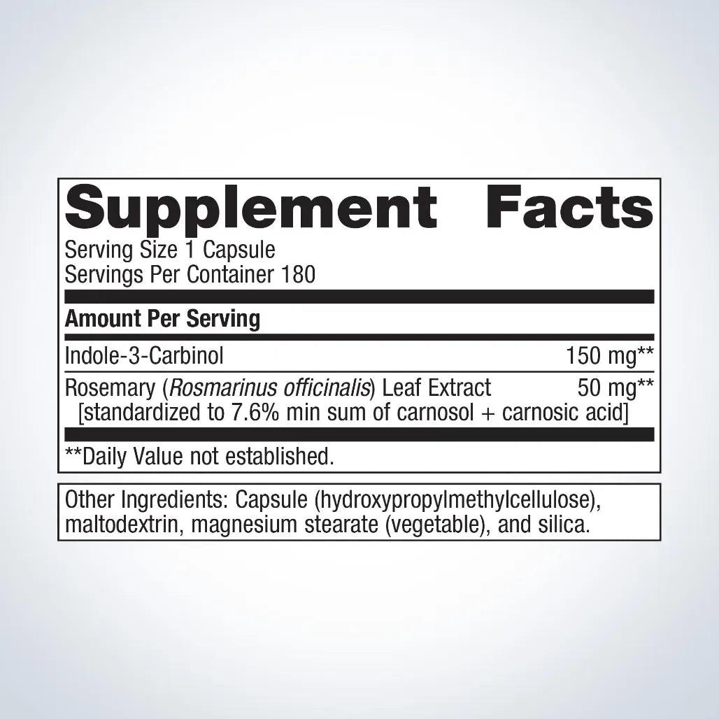 Supports estrogen balance