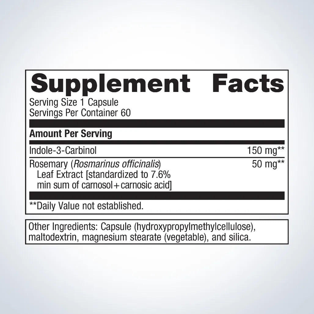 Supports estrogen balance