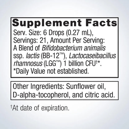 Daily gut and immune health support for infants and kids