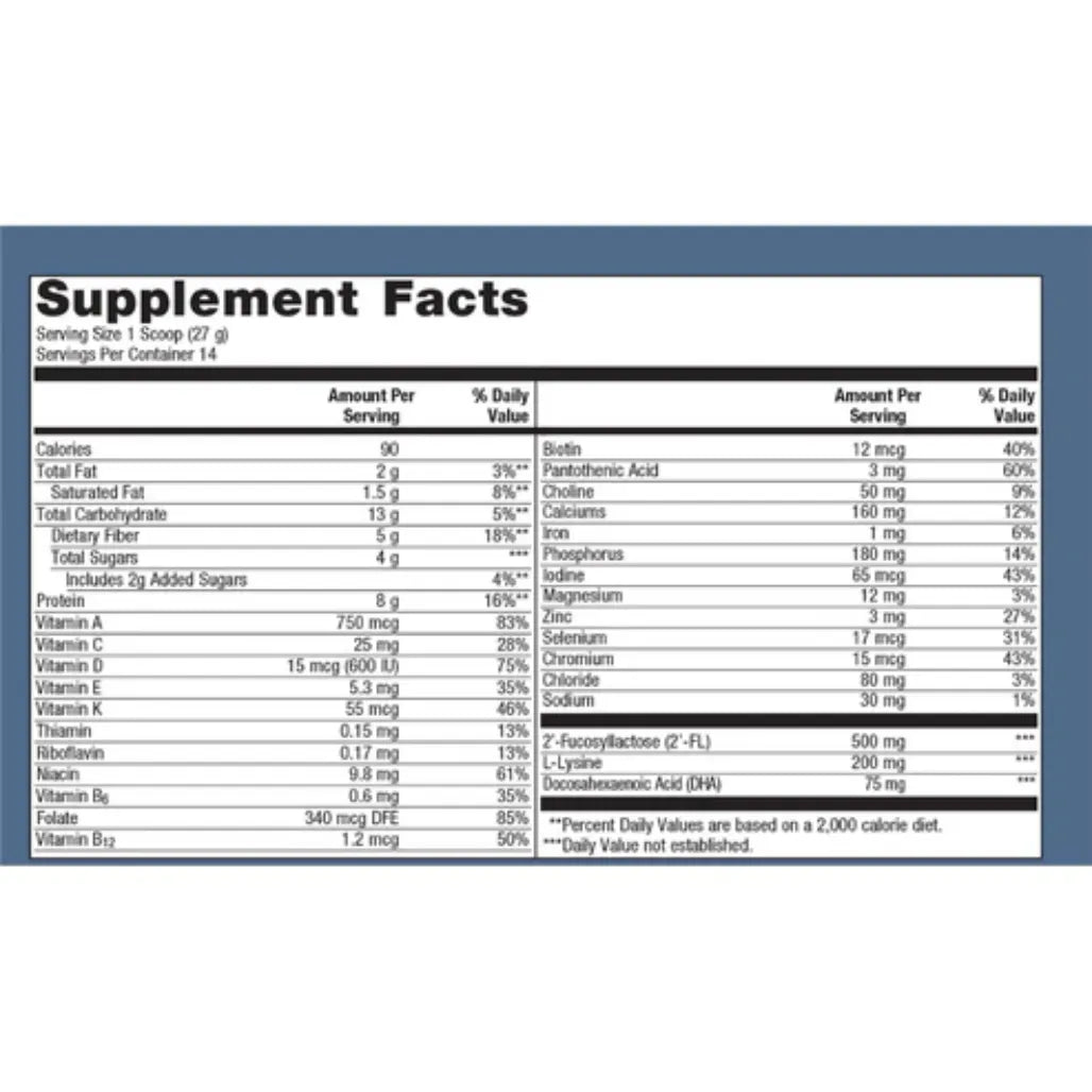 Comprehensive nutrition designed for kids’ unique nutritional needs