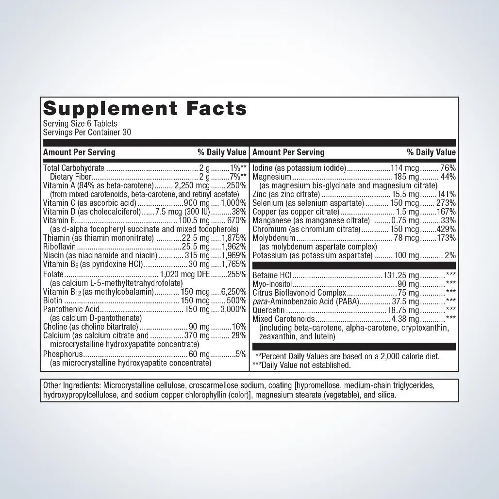 Advanced nutritional support designed for optimal health