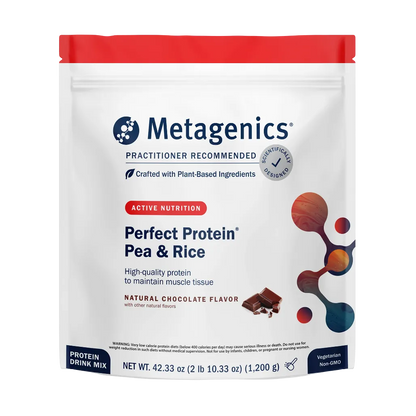 Perfect Protein Pea & Rice Chocolate Powder Metagenics