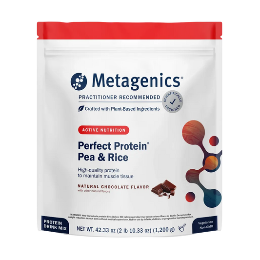 Perfect Protein Pea & Rice Chocolate Powder Metagenics