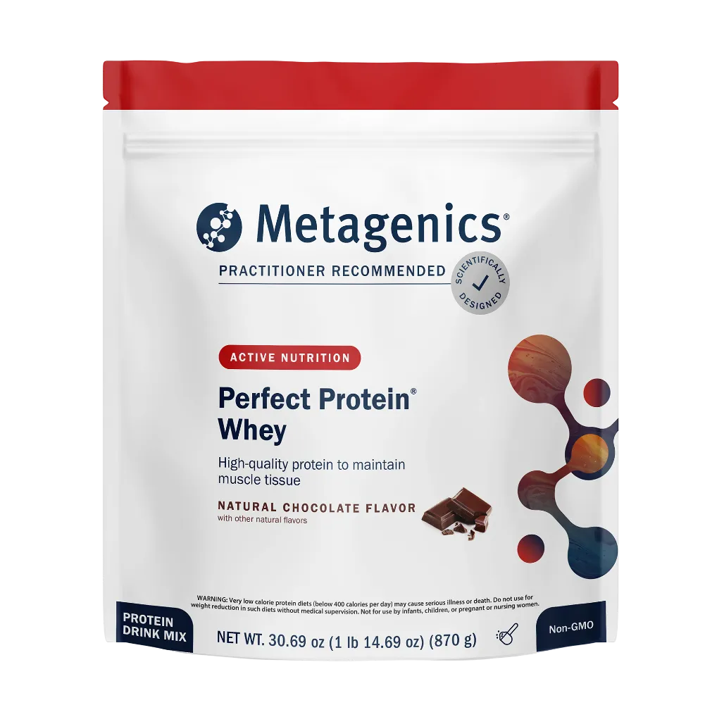Metagenics Perfect Protein Whey supplement facts