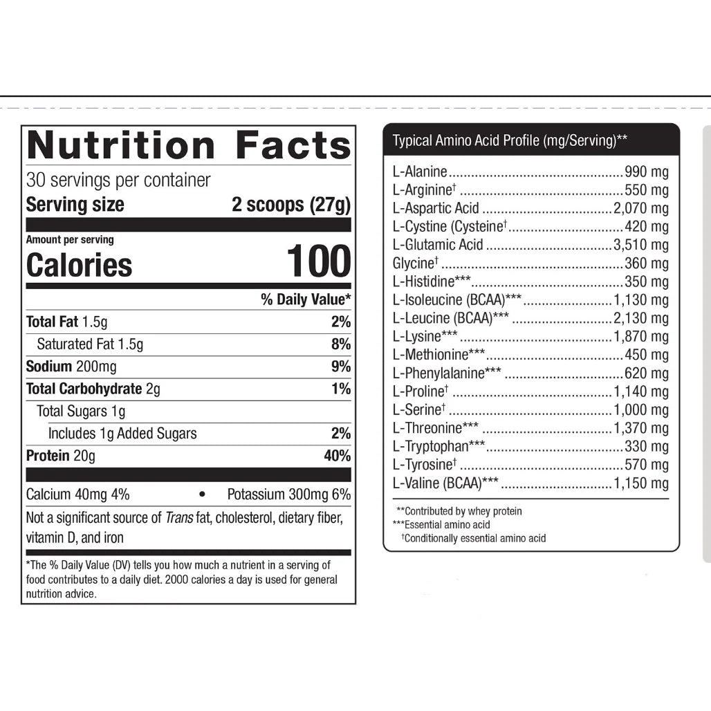 Metagenics Perfect Protein Whey Vanilla Supplement