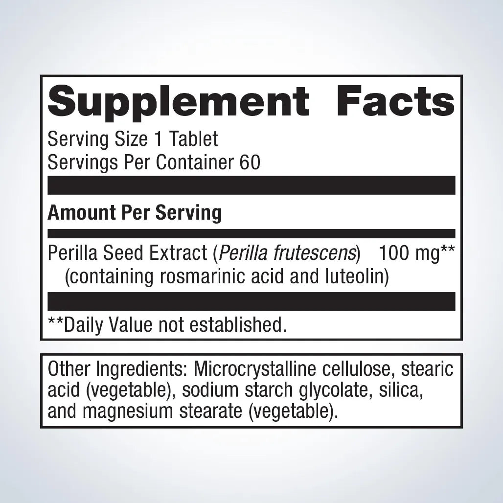 Metagenics Perimine supplement facts