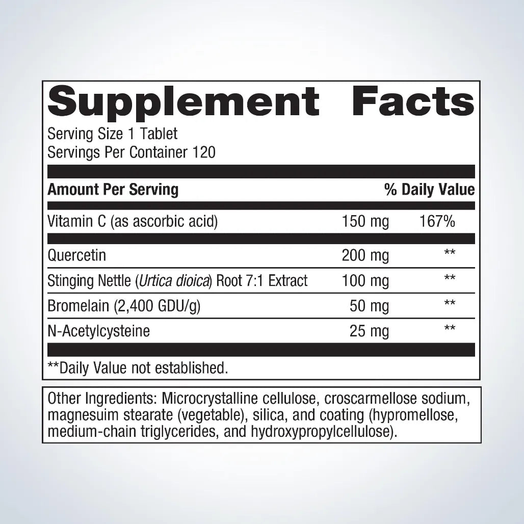 Metagenics Sinuplex 120 Tablets