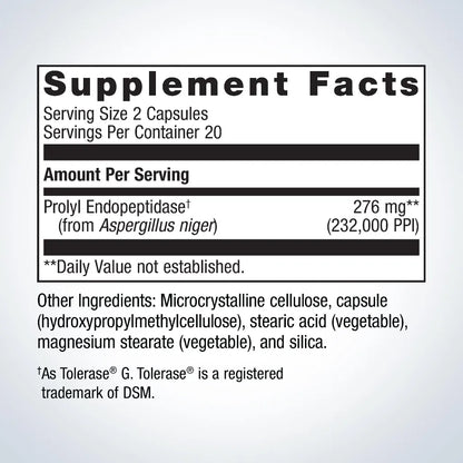 SpectraZyme Gluten Digest 20 Packets Metagenics