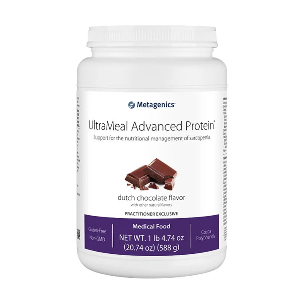 Metagenics UltraMeal Advanced Protein Dutch Chocolate - 20.74 oz