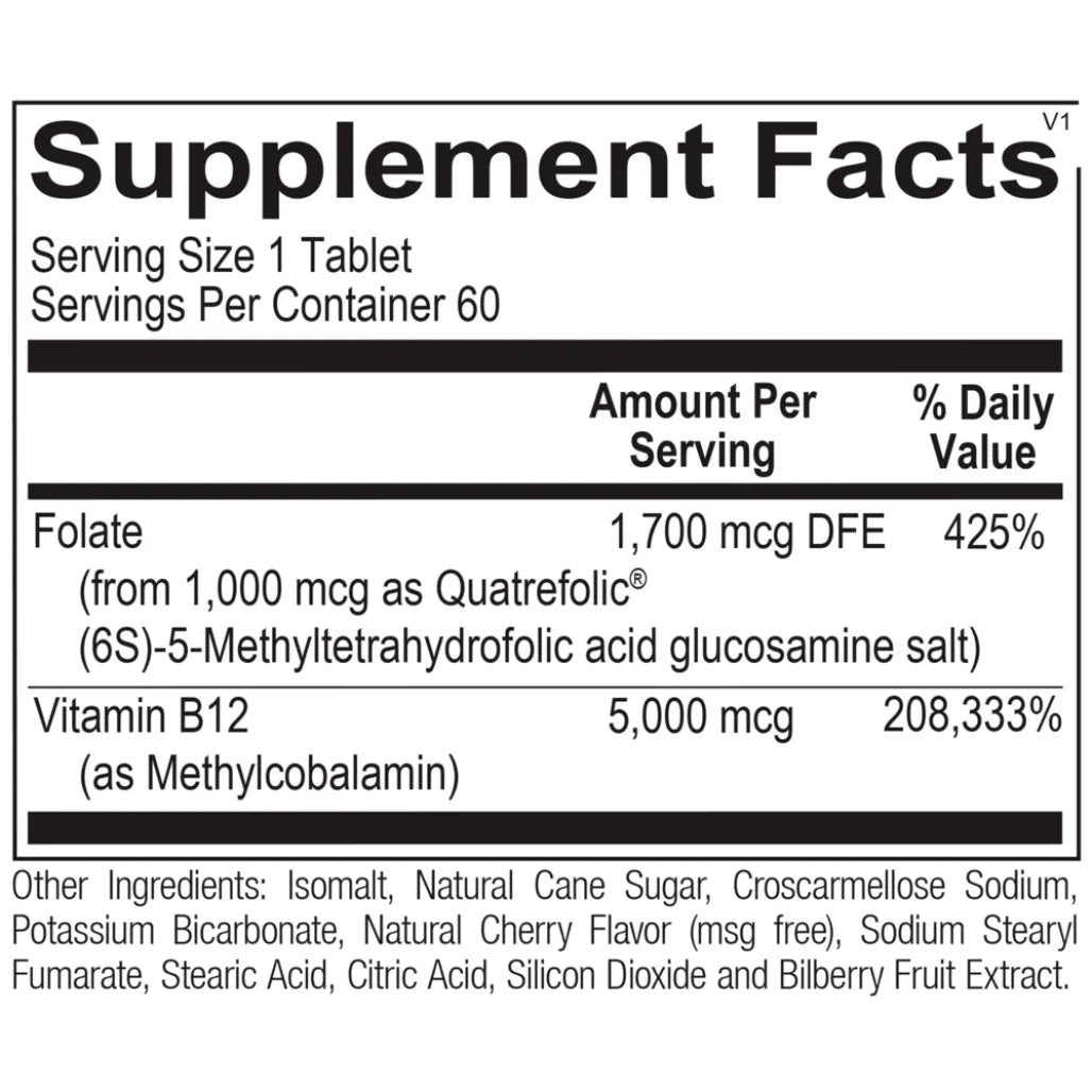 Methyl B12 BY Ortho Molecular Products