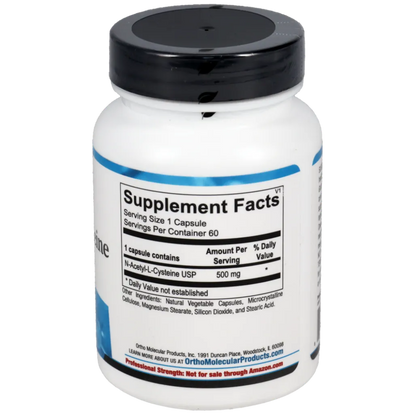 N-Acetyl Cysteine Ortho Molecular Products
