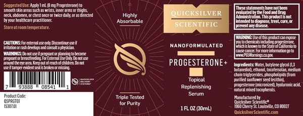 Nanoformulated Progesterone+