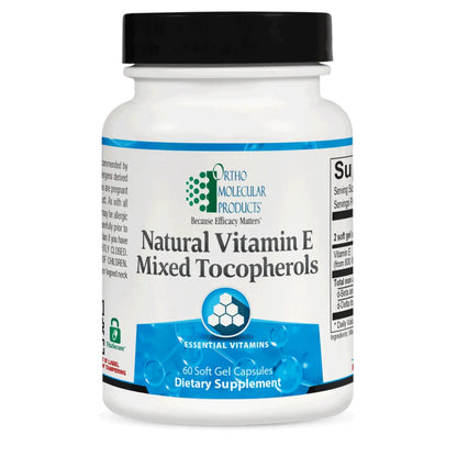 Natural Vitamin E Mixed Tocopherols 
Ortho Molecular Products