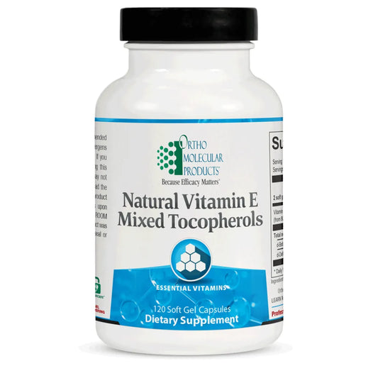 Natural Vitamin E Mixed Tocopherols 
Ortho Molecular Products