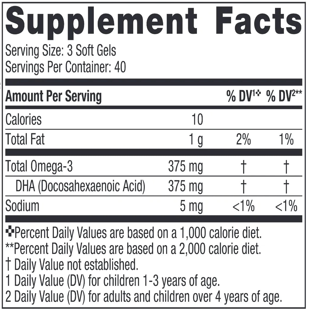 Children's DHA Vegetarian