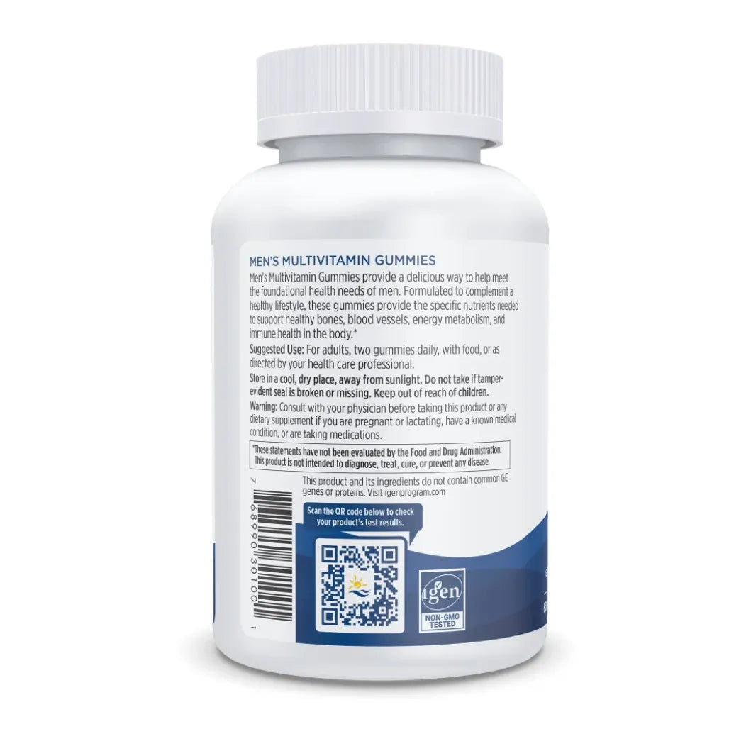 About Nordic Naturals Men's Multivitamin Gummies - Support Healthy Bones