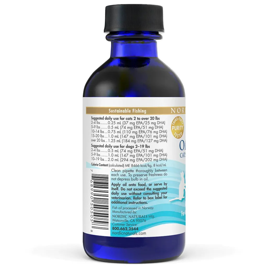 About Nordic Naturals Omega-3 Pet Cats and Breeds Dogs - Maintain Overall Health For Your Pet