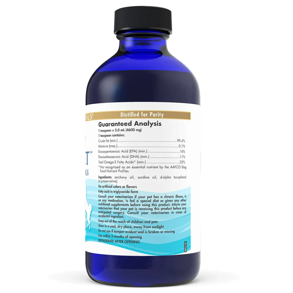 Ingredients Nordic Naturals Omega-3 Pet Medium to Large Dogs - Support Healthy Skin