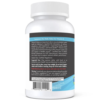 About Nordic Naturals Vitamin D3 Gummies Sport - Supports Healthy Muscle Activity