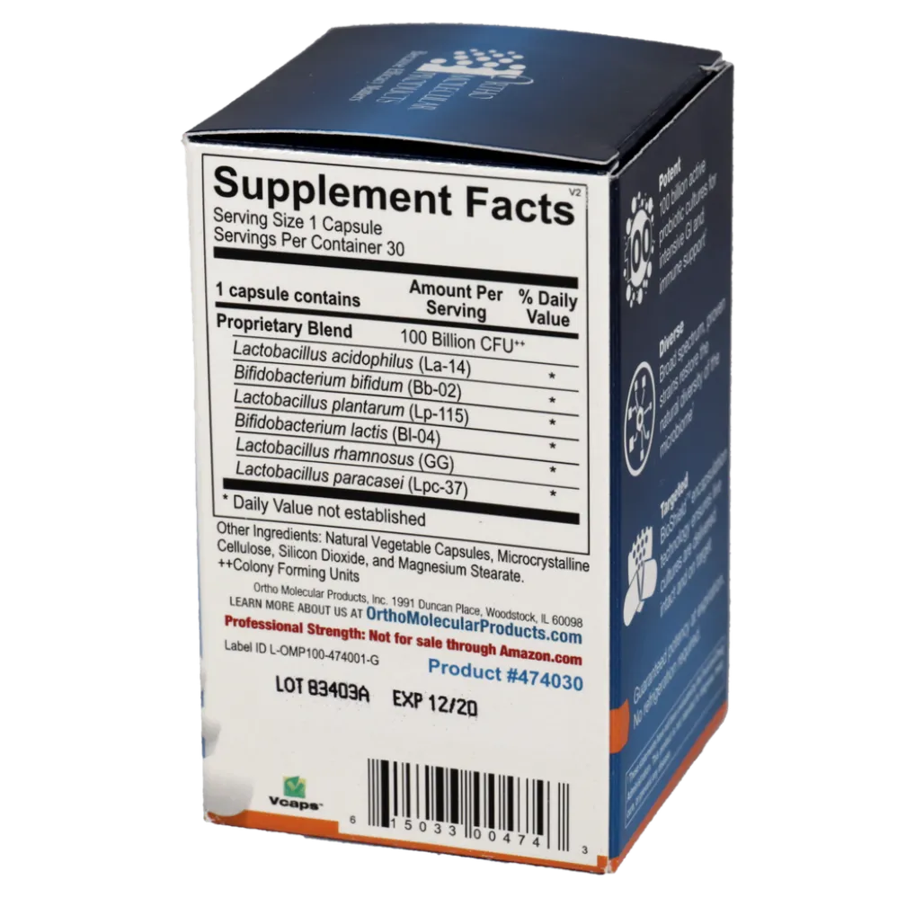 Ortho Biotic 100 Ortho Molecular Products