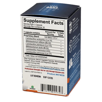 Ortho Biotic 100 Ortho Molecular Products