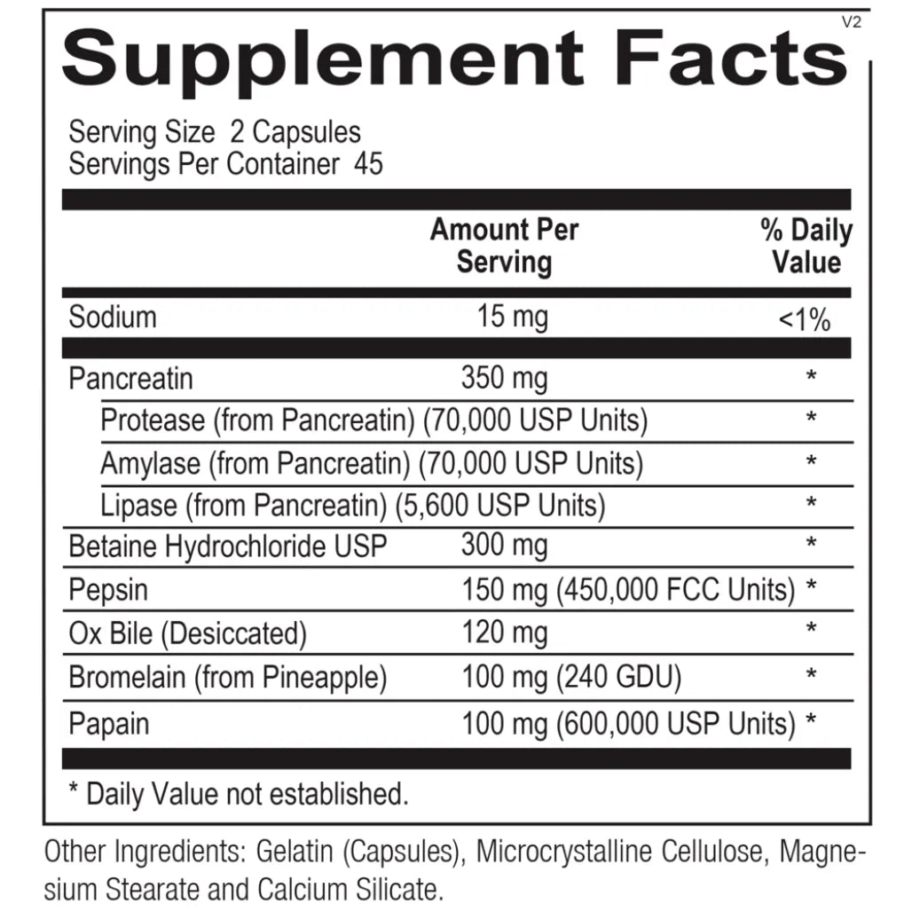 Ortho Digestzyme Ortho Molecular Products