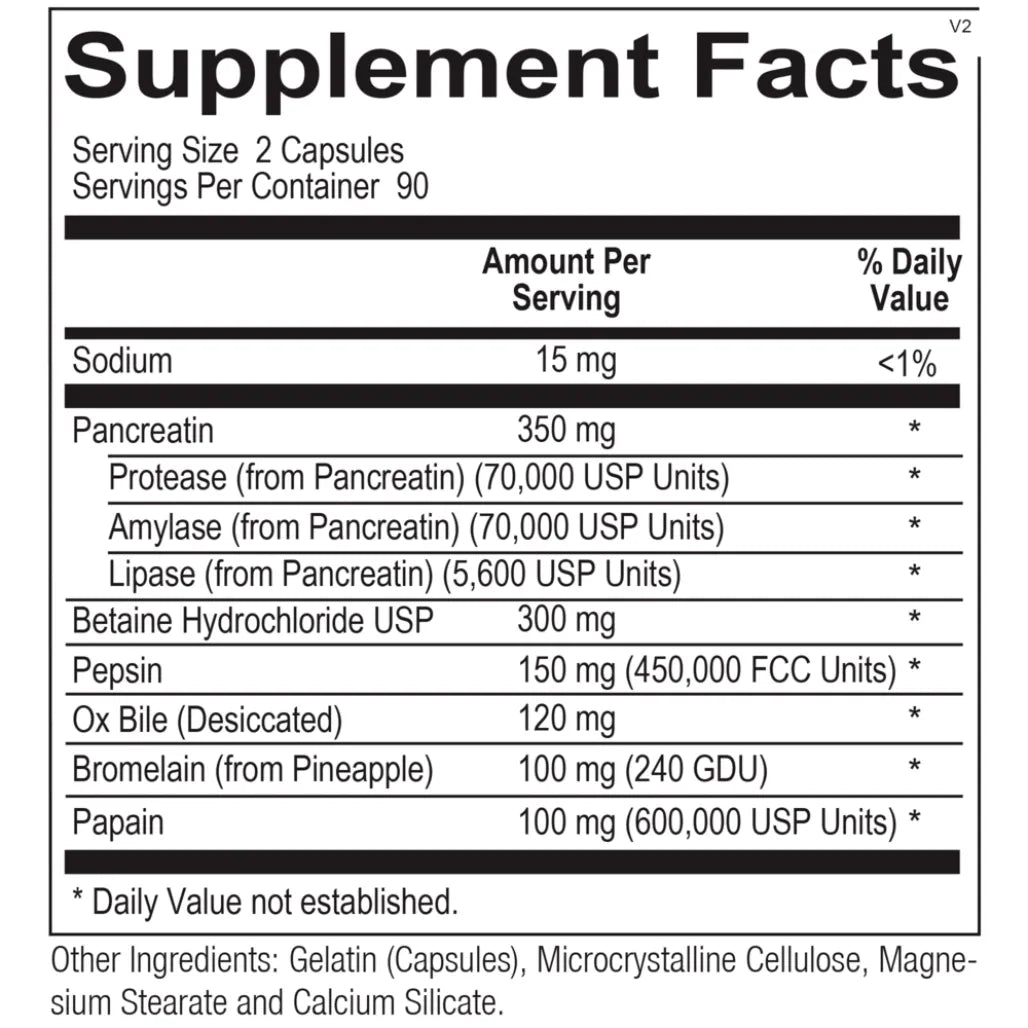 Ortho Digestzyme Ortho Molecular Products