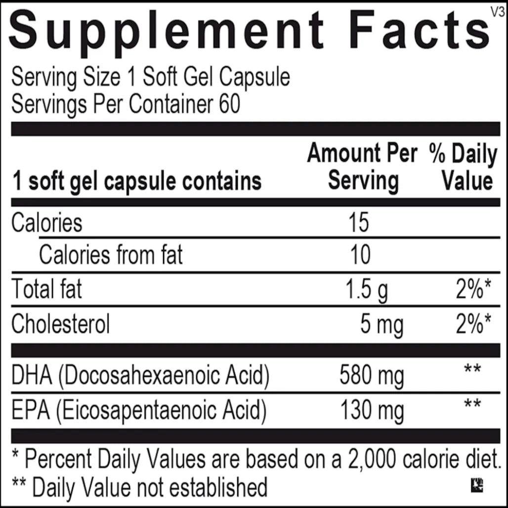 Orthomega  Select DHA by Ortho Molecular Products