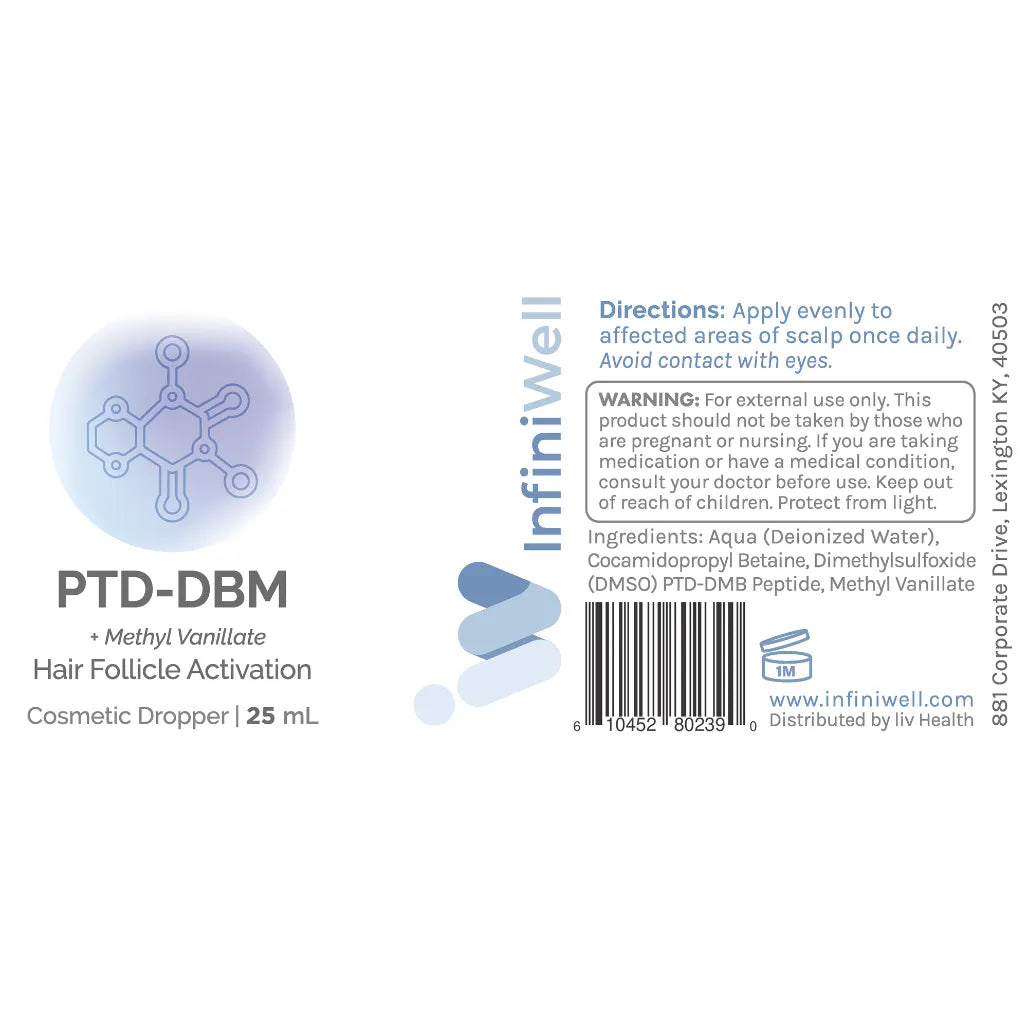 PTD-DBM- Hair Growth Serum and Follicle Revitalization Infiniwell
