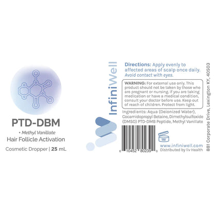 PTD-DBM- Hair Growth Serum and Follicle Revitalization Infiniwell