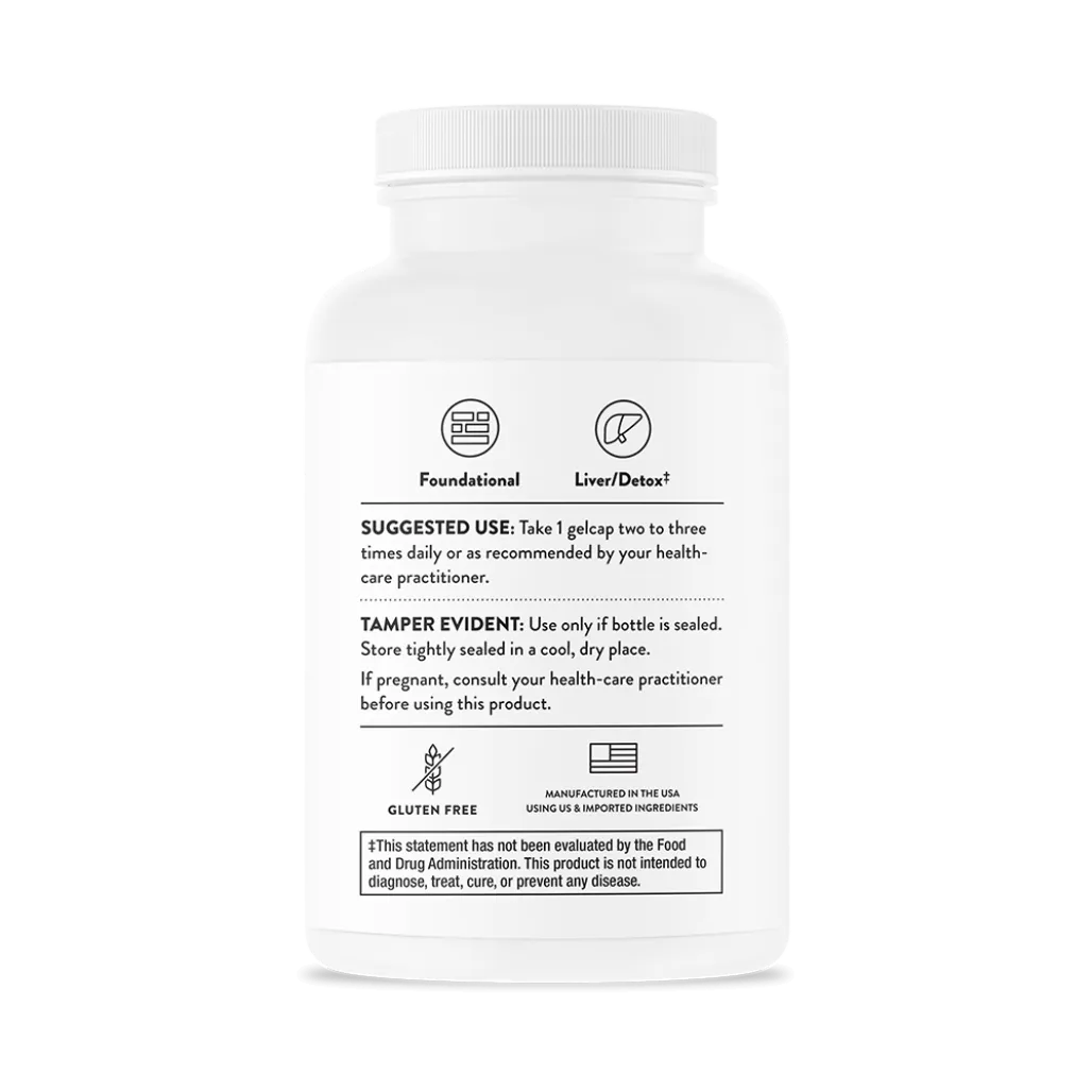 Buy Thorne Phosphatidyl Choline 60 softgels