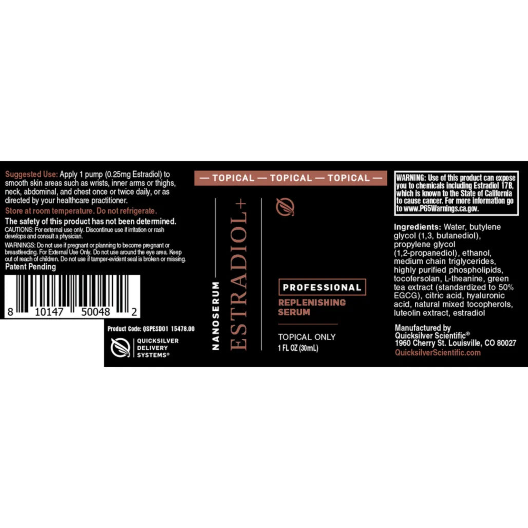 QuickSilver Scientific Pro Estradiol