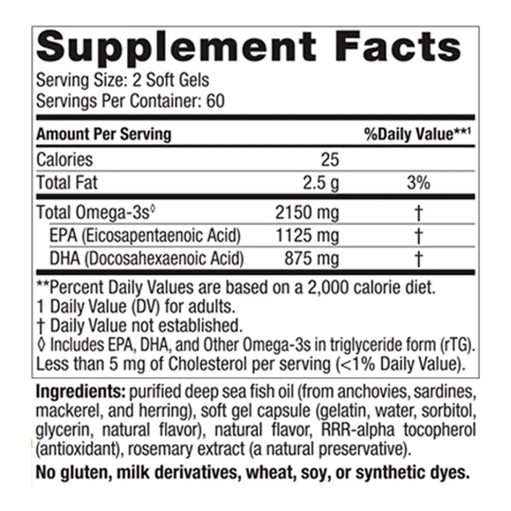Nordic Naturals ProOmega 2000 - Support Heart Health