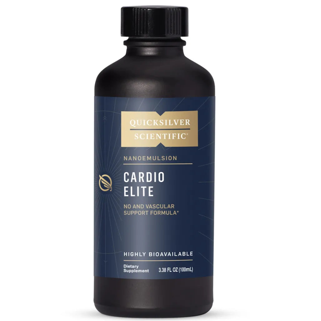 QuickSilver Scientific Cardio Elite - NO and Vascular Support Formula - 100ml